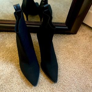 Black Steve Madden booties